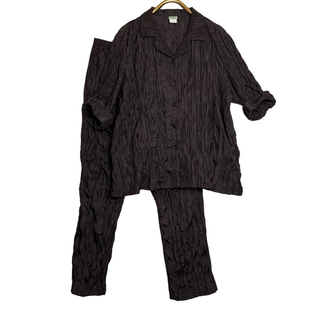 Women's Black Pajama Set
